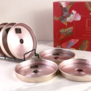 Snack Plate Set – 6 pcs