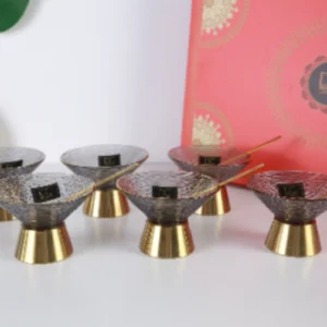 Premium Ice Cream Bowl Set – 12 pcs