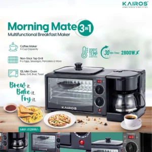 Kairos Morning Mate 3-in-1 Breakfast Maker