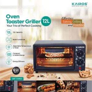 Kairos Oven Toaster Griller 12L